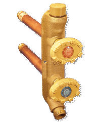 Woodford Vertical Model 22 Hot And Cold Faucet Wall Faucet New Faucet & Parts